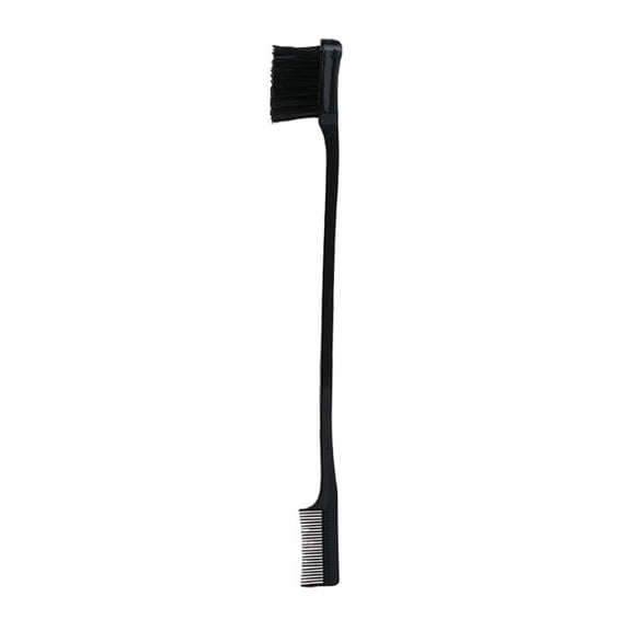 Beauty Double Side Edge Eyebrow Hair Comb Control Hair Brush For Hair Styling Salon Professional Accessories Hair Brush