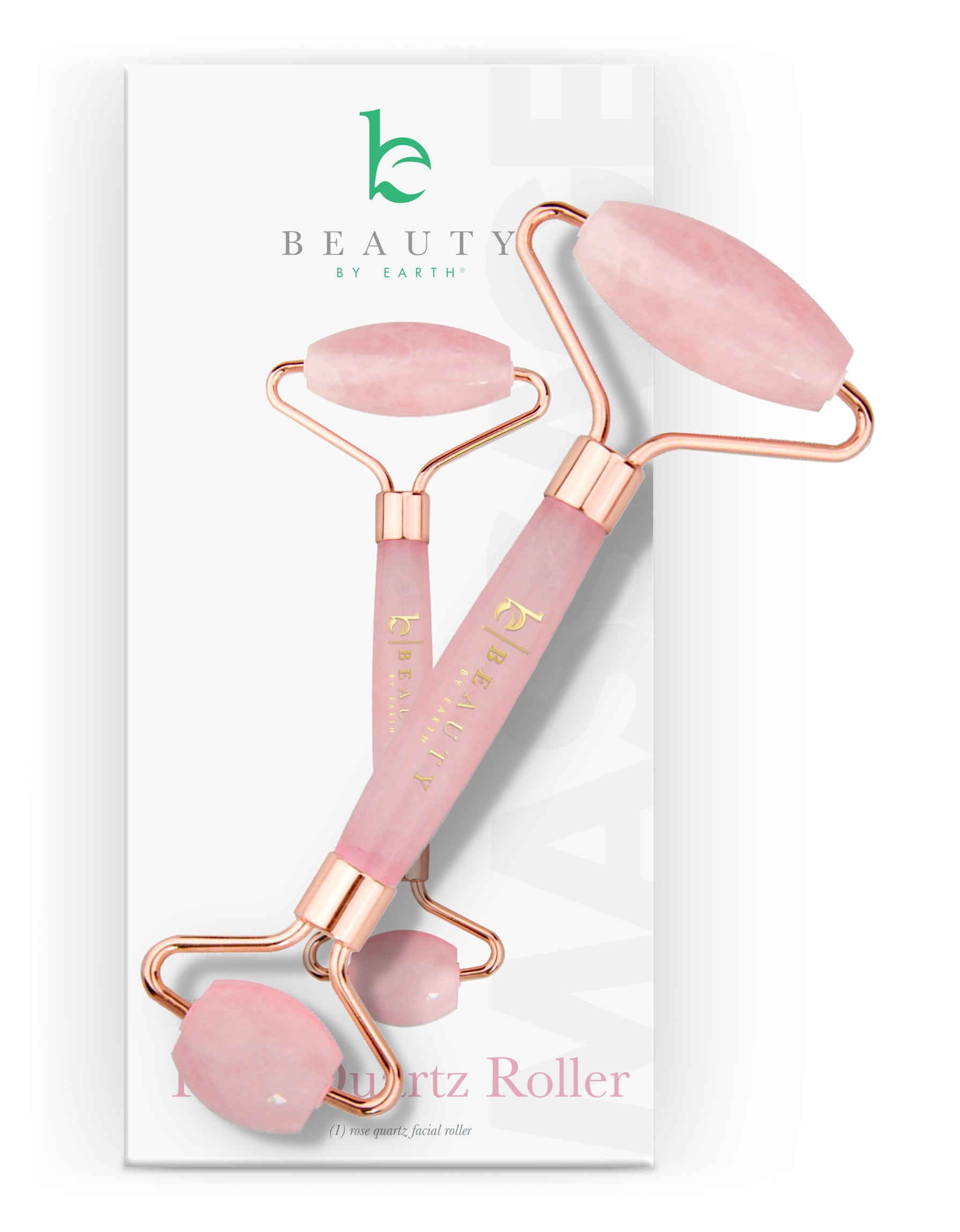 Rose Quartz Face Roller Skin Care Tools - Face Massager Roller, Facial