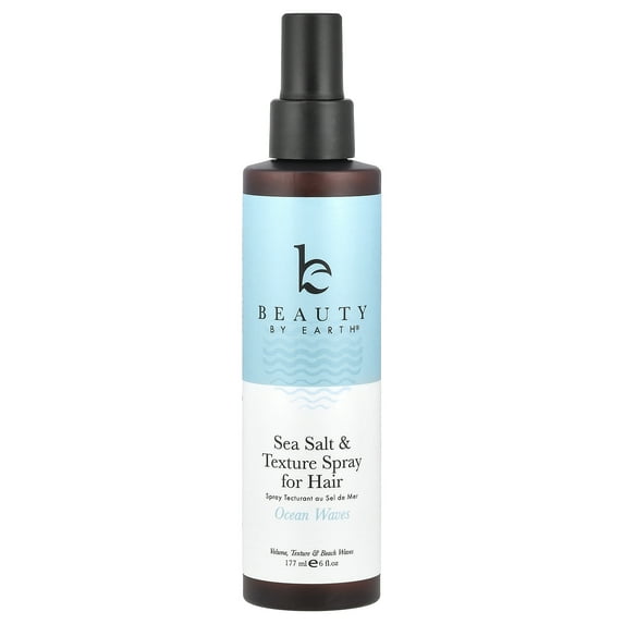 Beauty by Earth - Sea Salt Spray for Hair Men & Women - Dry Texture Spray for Hair, Hair Texturizer Wavy Hair Products, Texturizing Spray & Volumizing Spray