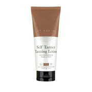 Beauty by Earth Self Tanner - USA Made with Natural & Organic Ingredients, Moisturizing Self Tanning Lotion with Aloe Vera & Coconut for a Natural Glow, Streak-Free Fake Tan, Medium to Dark