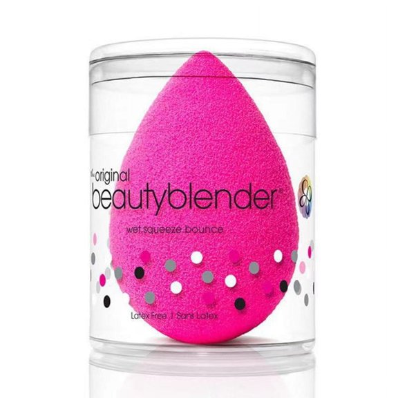 Beauty Egg gourd egg sponge egg wet and dry dual-use makeup egg storage box puff shelf makeup puff face washing puff-Light coffee color