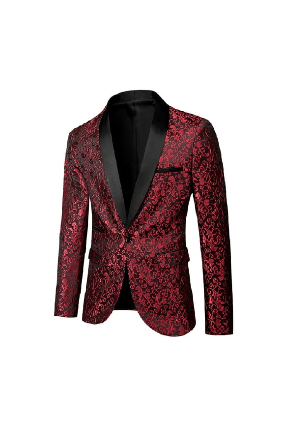 Beauty Emily Men Blazer Suit Jacket Dinner Party Prom Wedding Stylish Tuxedo