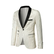 Beauty Emily Men Blazer Suit Jacket Dinner Party Prom Wedding Stylish Tuxedo