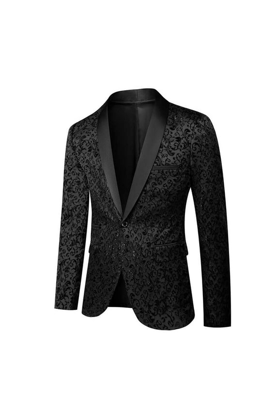 Beauty Emily Men Blazer Suit Jacket Dinner Party Prom Wedding Stylish Tuxedo