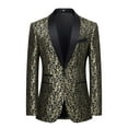thumbnail image 1 of Beauty Emily Men Blazer Suit Jacket Pants Dinner Party Prom Wedding Stylish Tuxedo Men's Suits, 1 of 7