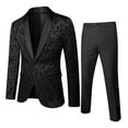 thumbnail image 1 of Beauty Emily Men Blazer Suit Jacket Pants Dinner Party Prom Wedding Stylish Tuxedo, 1 of 5