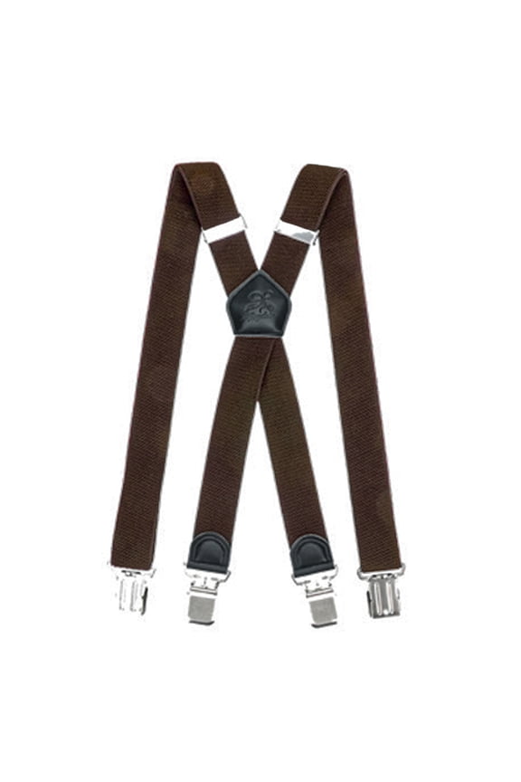 Men’s Adjustable Clip-On Suspenders, Heavy-Duty Elastic Y-Back Braces with Strong Metal Clips, Classic Style for Work, Business & Formal Wear