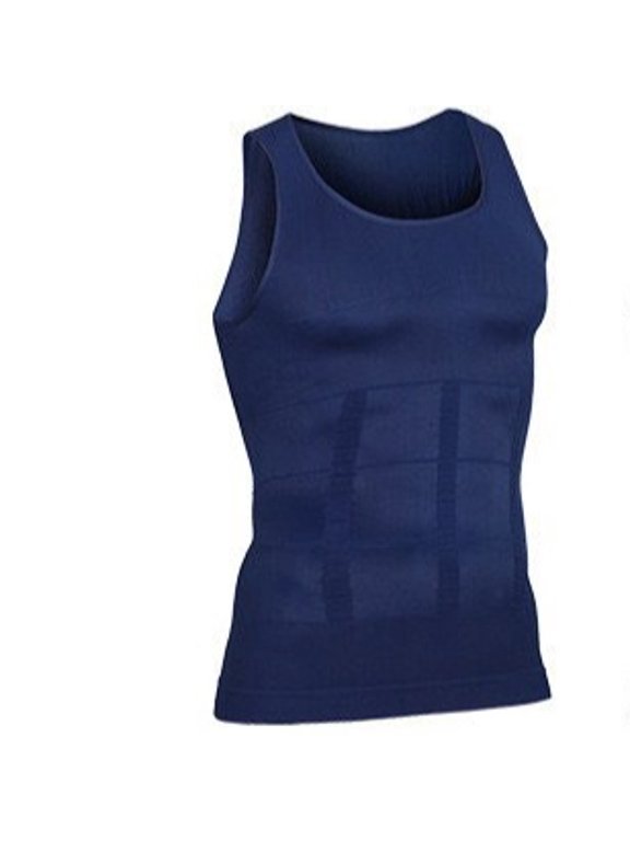 Men's Shapewear Elastic Breathable Corset Belly Bundle Sports Vest, Body Shaping Compression Underwear