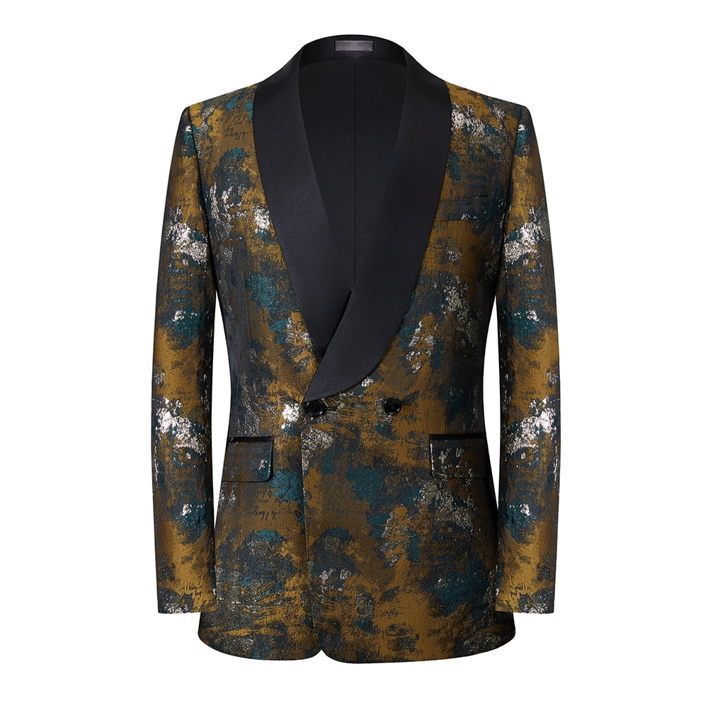 Stage Performer Mens Sequin Jacket Blazer | Blazer Suit Jacket Men Sequins - Mens