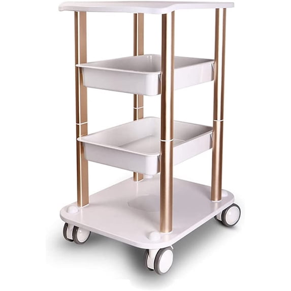 Beauty Equipment Tool Cart with Wheels,Multi-Functional Rack Salon ...