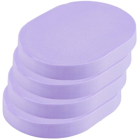 Beauty Facial Sponges Oval Lilac 11x8x1.45cm DIY