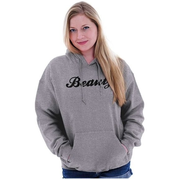 Beauty Motivational Positivity Hoodie Sweatshirt Women Brisco Brands S