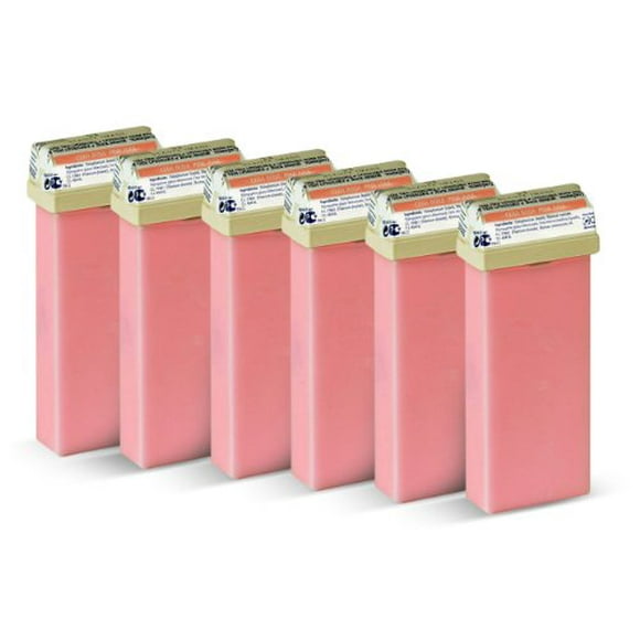 Beauty Image Pink Creme Warm Wax Roll On - Pack of 6