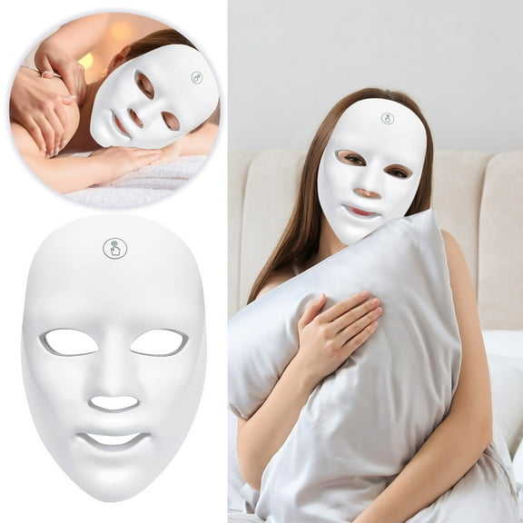 Beauty Instrument Home 7 Color Photorejuvenation Instrument Effectively Improves Skin Texture Tone and Overall Health with Mild Non-Invasive Design