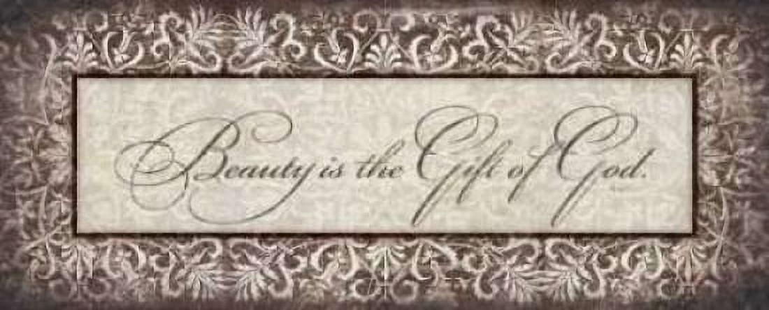 Beauty Is Canvas Art - Stephanie Marrott (24 x 48)