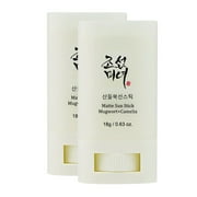Beauty of Joseon Sunscreen Matte sun stick SPF50+ PA++++ 0.63 oz / 18g elief Sun Organic Sunscreen Facial Moisturizer with spf Non-Greasy No White Cast (2PC)
