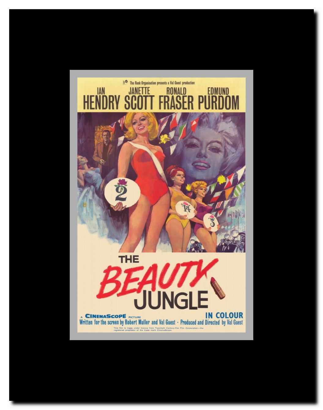 Beauty Jungle Framed Movie Poster