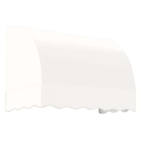 Awntech 4.38 Ft Savannah Waterfall Closed-Sides Awning Canopy (52.5in x 44in x 36in), White