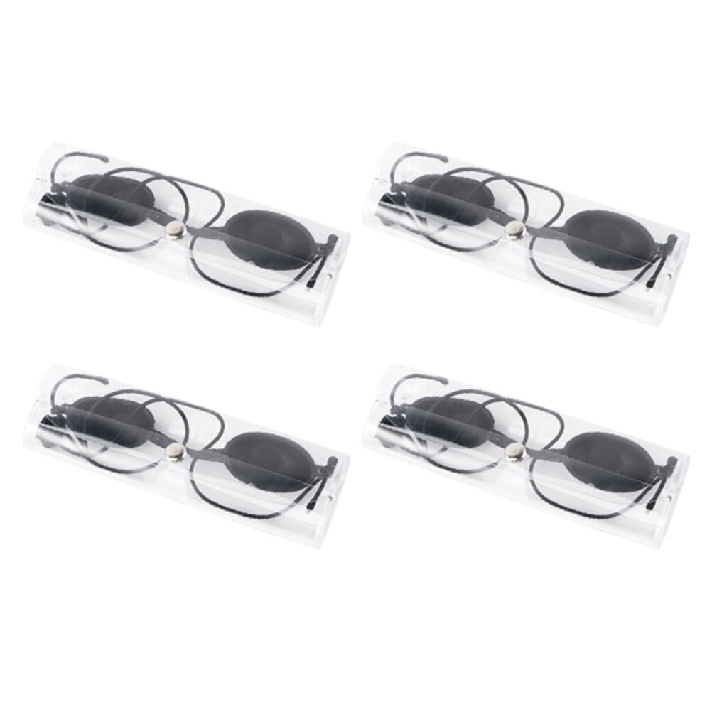 Beauty Mask Sunbathing Eye Patch Goggles Safety Shade Full Silica Gel 4 Sets