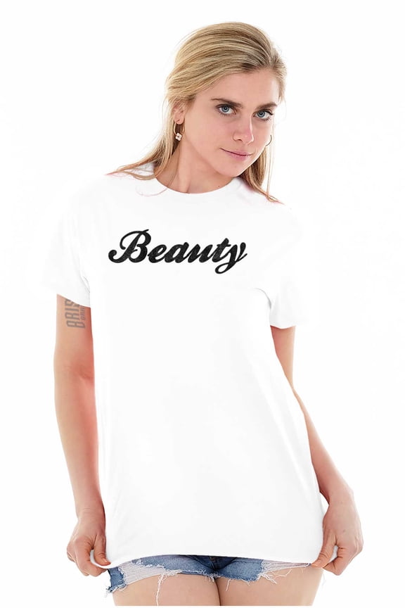 Beauty Motivational Positivity Women's Plus Size Graphic Tee Brisco Brands 2X