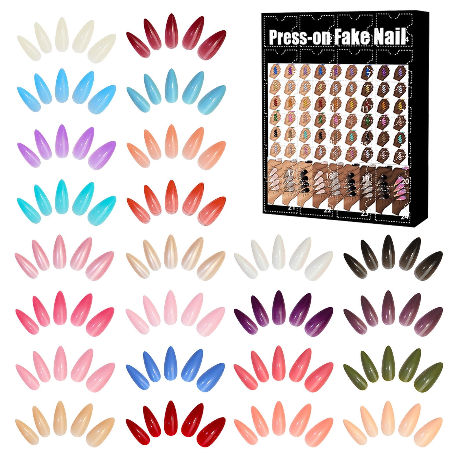 Beauty Nail Advent Calendar 2024, Nail Slices Advent Calendar
