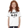 thumbnail image 1 of Beauty No 23 Paris able Stylish Girls Kids T Shirt Tees Teen Brisco Brands S, 1 of 6