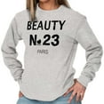 thumbnail image 1 of Beauty No 23 Paris able Stylish Women's Long Sleeve T Shirt Brisco Brands S, 1 of 6