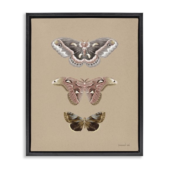 Stupell Industries Beauty Of The Forest Black Framed Floater Canvas Wall Art, design by Danhui Nai, 31 x 25