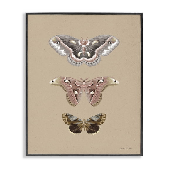 Stupell Industries Beauty Of The Forest Black Framed Giclee Art, design by Danhui Nai, 30 x 24