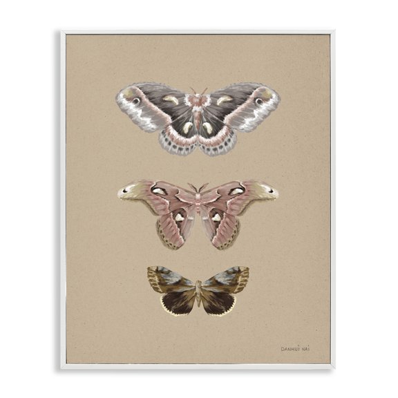 Stupell Industries Beauty Of The Forest White Framed Giclee Art, design by Danhui Nai, 20 x 16