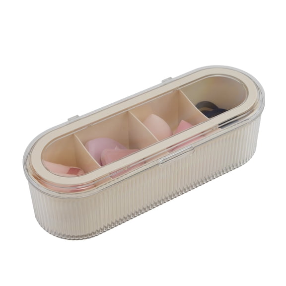 Silhouette Beauty Organizer With Sponges and Puffs