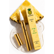 Beauty Power Nail Oil Cuticle Pen - Pineapple - Nail Strengthener & Growth Serum with Vitamin A, D, E, B5, Grapeseed & Natural Oils - Repair for Brittle, Peeling, Thin Nails - Twist Brush Pen