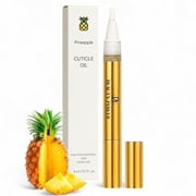 Beauty Power Nail Oil Cuticle Pen - Pineapple - Nail Strengthener & Growth Serum with Vitamin A, D, E, B5, Grapeseed & Natural Oils - Repair for Brittle, Peeling, Thin Nails - Twist Brush Pen