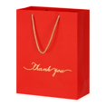 thumbnail image 1 of Beauty Present Decor Thank You Gift Boxes Handbag Paper Bags Package Bag RED LARGE, 1 of 8