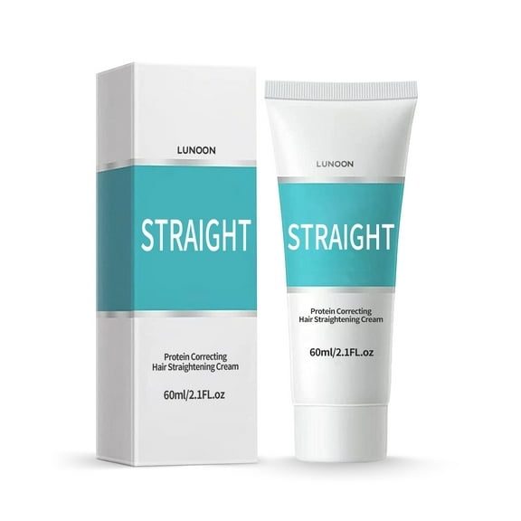Beauty Products for Women, Protein Correcting Hair Straightening Cream - Silk & Gloss Hair Straightening Cream, Nourishing Fast Smoothing Hair Straightener Cream For All 60ML