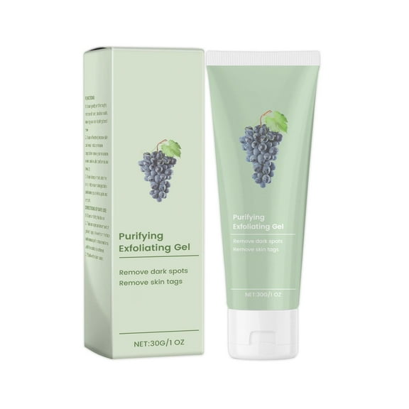 Beauty and Personal Care Exfoliating Gel - 30g. Cleansing Facial Gel Gentle Dead Removal. Purifying Exfoliating Gel 30g