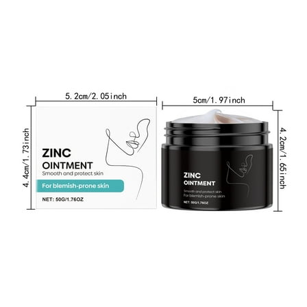 Beauty Products for Women, Zincs Ointment For Blemished Blackheads Reduces Visible Pores And Redness 50g