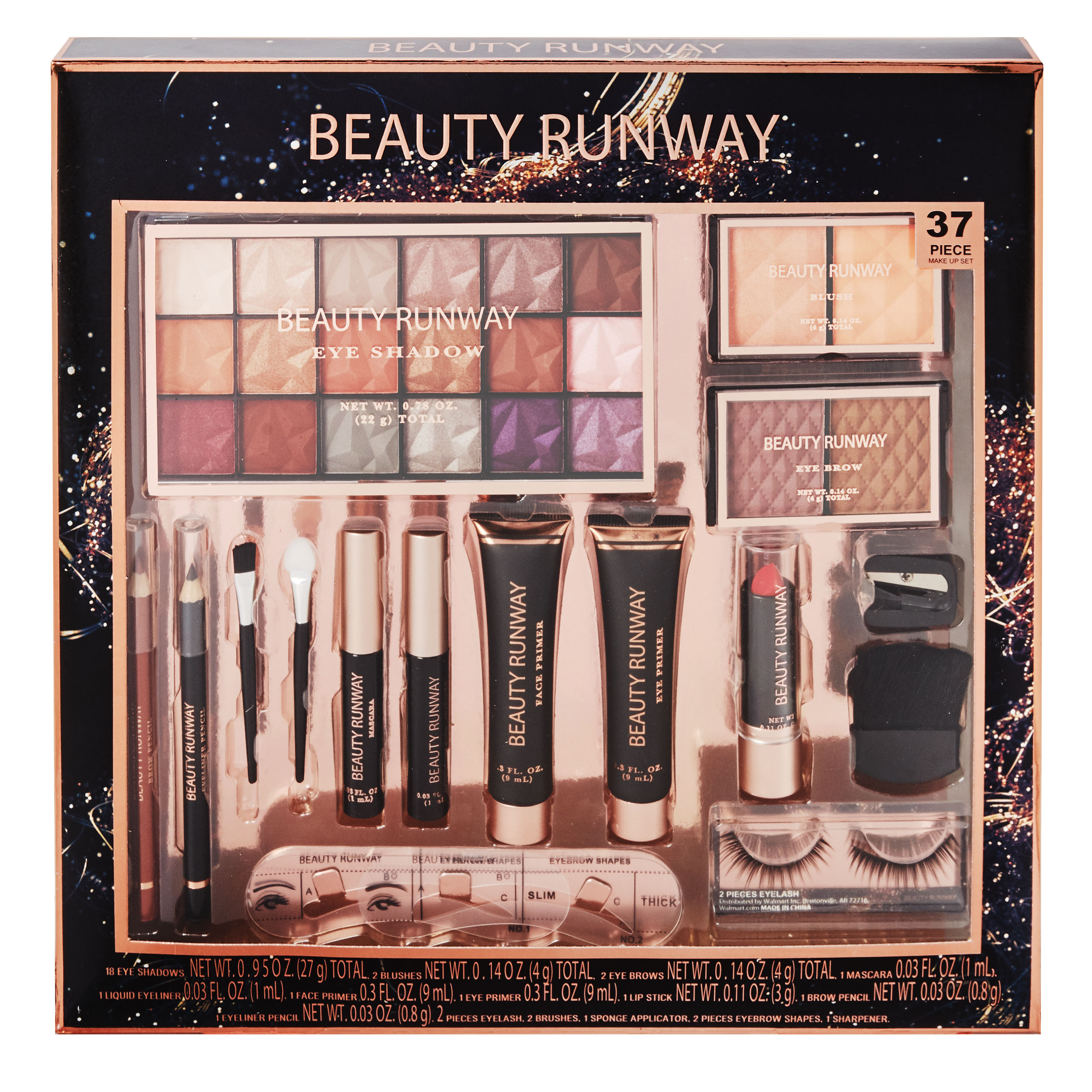 Beauty Runway Eye Perfection 37 Piece Cosmetic Set - image 1 of 3