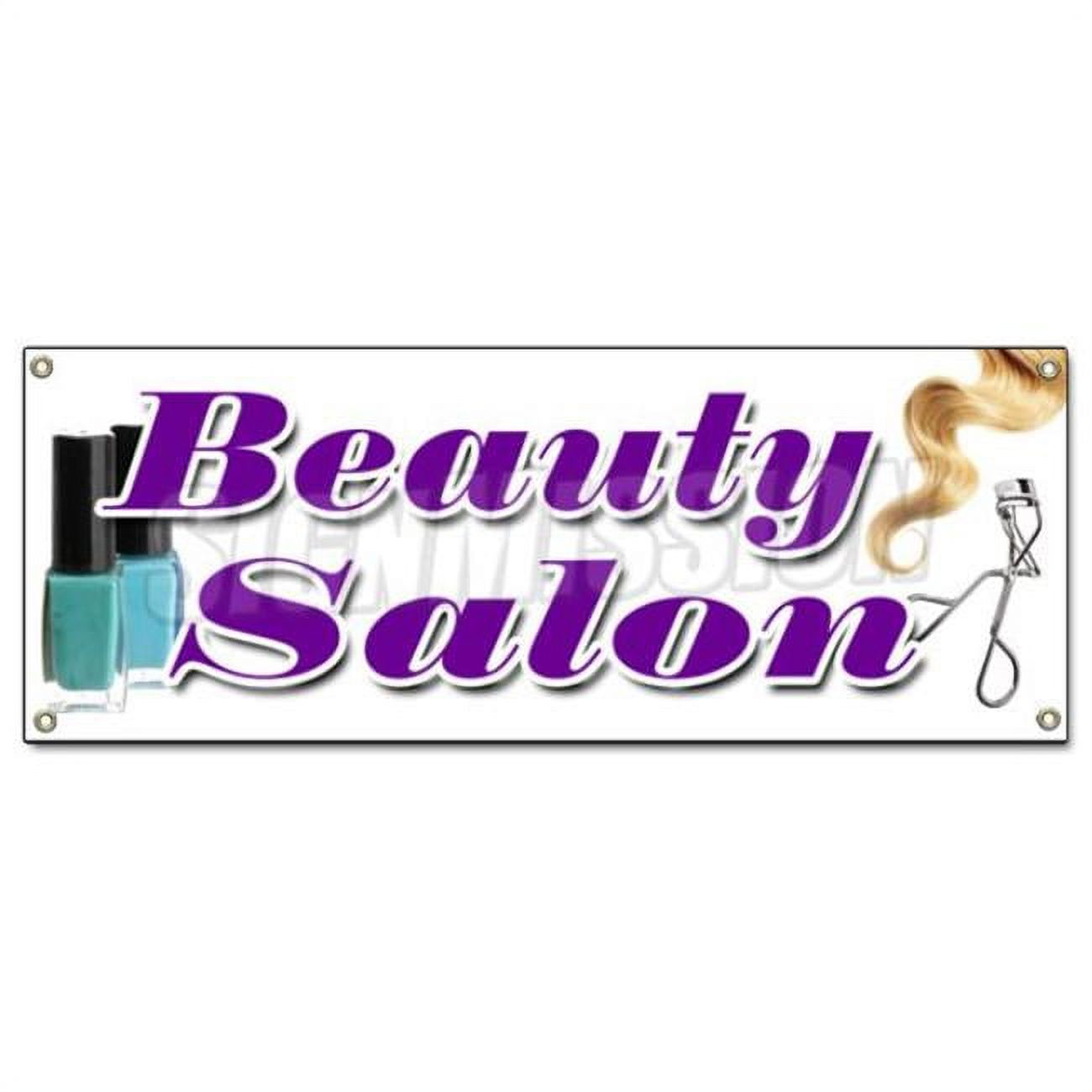 Beauty Salon Banner Sign Hairdresser Stylist Colorist Color Haircuts