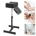 Beauty Salon Lift Stool Chair Footrest for Pedicure Adjustable Leg Rest