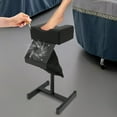 Beauty Salon Lift Stool Chair Footrest for Pedicure Adjustable Leg Rest