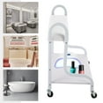 thumbnail image 1 of Beauty Salon Nail or Foot Bath Spa Portable Trolley Cart, Trolley for Foot Bath, Manicure Foot Rest with Wheels, 1 of 23
