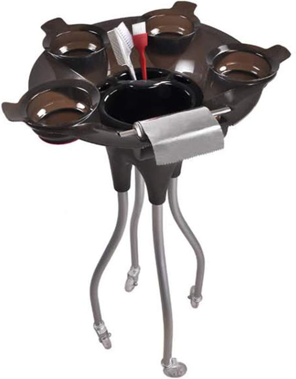 Beauty Salon Rolling Trolley Cart,Salon Spa Hair Color Tray,Portable ...