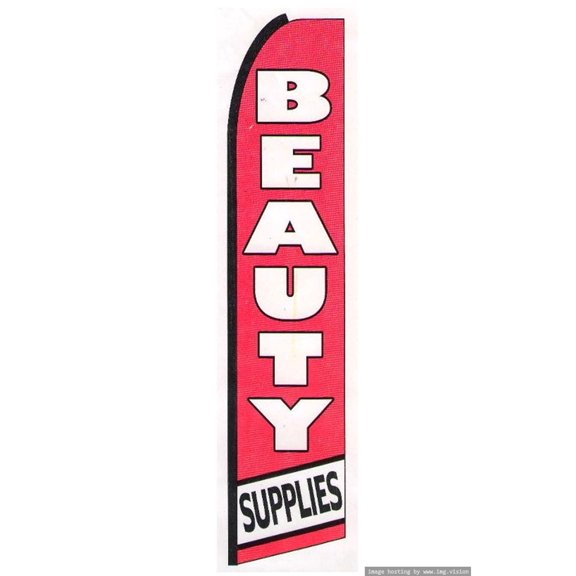 Beauty Salon Swooper Flag (Hardware Not Included) |Advertisement /Business Flags | Feather Flag |