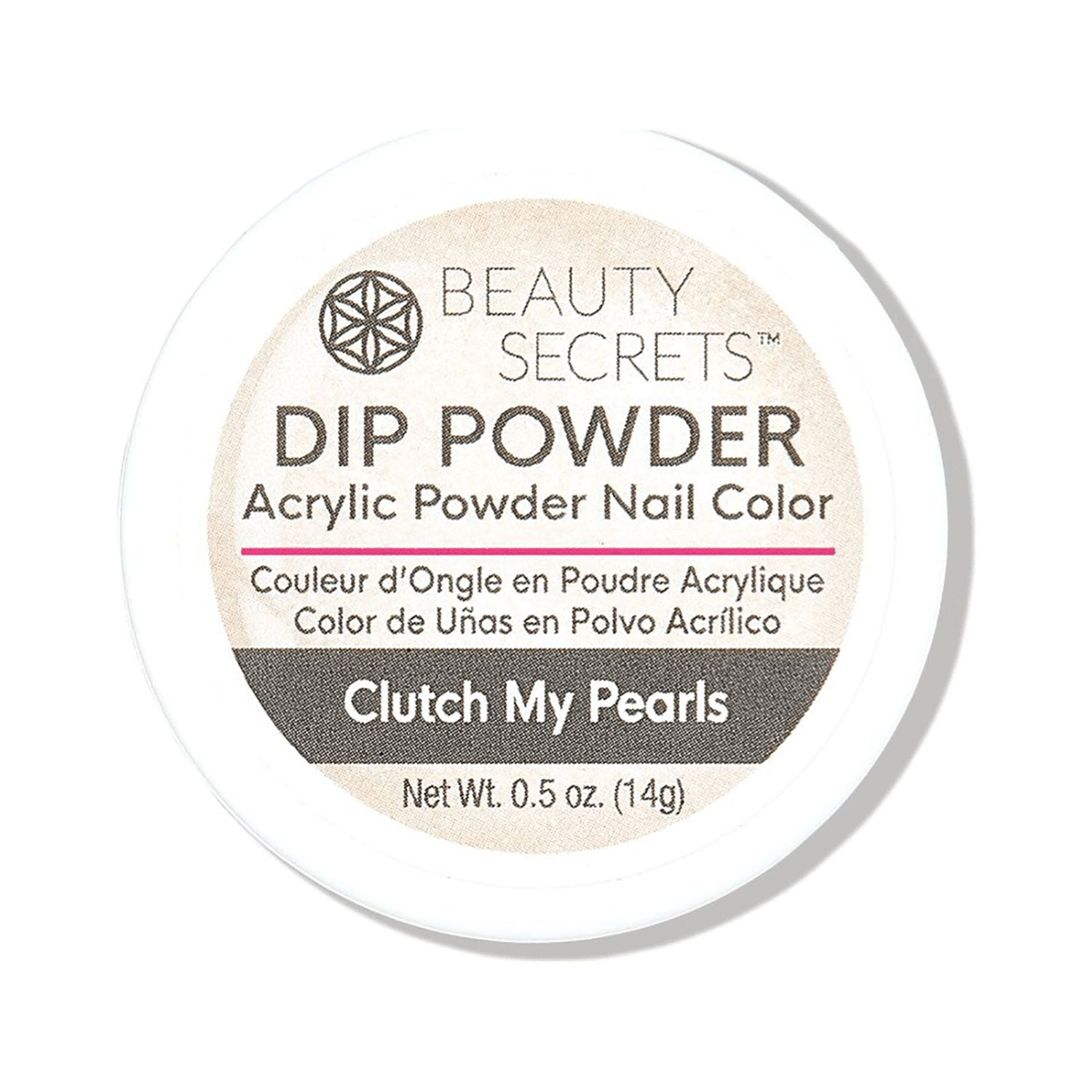 Beauty Secrets I Only Wear Black Dip Powder .5 Ounce
