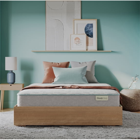 Beauty Sleep Slumberscape 12.5" Hybrid Plush Mattress -Twin - Hybrid; Fiberglass-Free