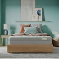 thumbnail image 1 of Beauty Sleep Slumberscape 14.25" Medium Pillow Top Mattress Set- Full - Innerspring; Fiberglass-Free, 1 of 11