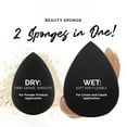 thumbnail image 1 of Beauty Sponge Blender - Latex Free and Vegan Makeup Sponge Blender - For Powder, Cream or Liquid Application, 1 of 5