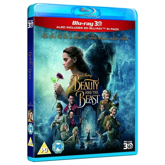Beauty & The Beast [Blu-ray 3D + Blu-ray 2D] [2017] [Region Free]