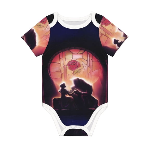 Beauty The Be-as Jumpsuit Newborn Baby Bodysuit Infant Outfit 0-24Months Kids Short Clothes